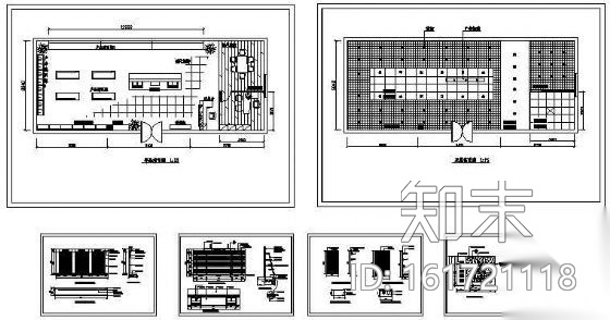 电器商店装修图cad施工图下载【ID:161721118】