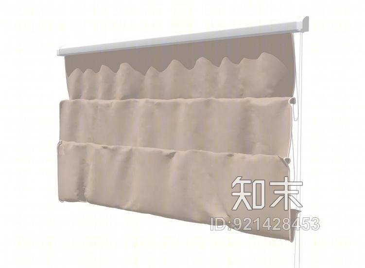 窗帘SU模型下载【ID:921428453】