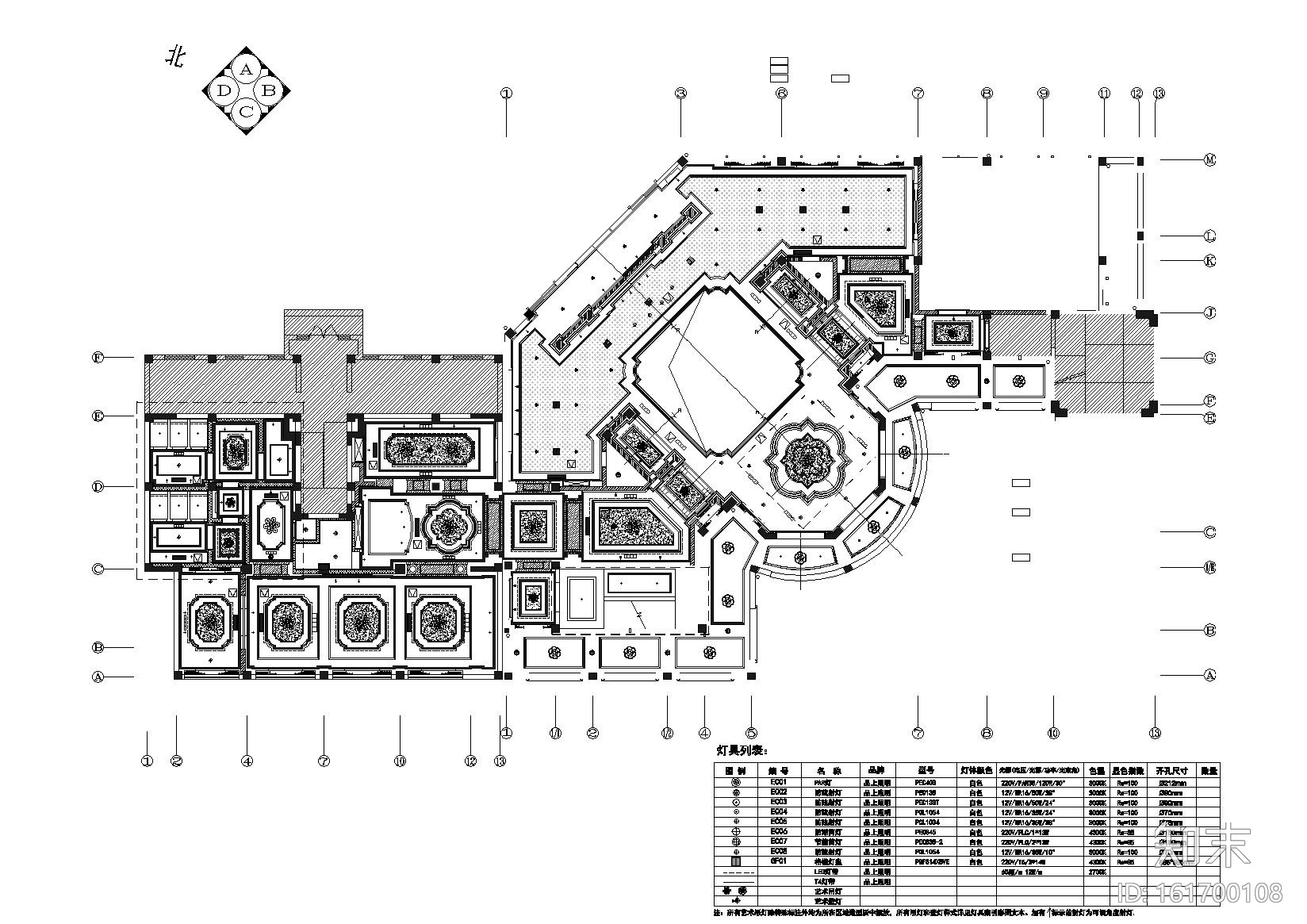 [江苏]香溪美地售楼会所CAD施工图+效果图cad施工图下载【ID:161700108】