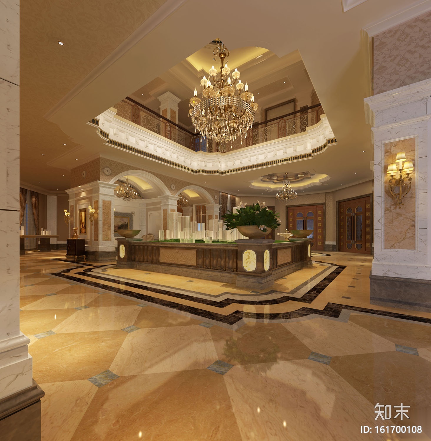 [江苏]香溪美地售楼会所CAD施工图+效果图cad施工图下载【ID:161700108】