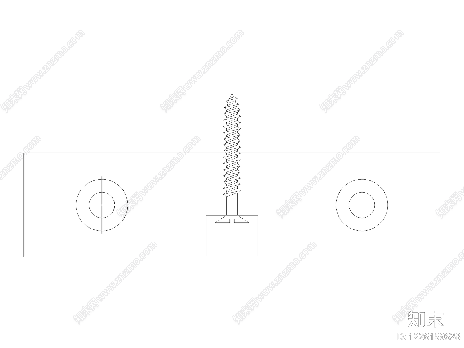 现代五金管件CAD图纸