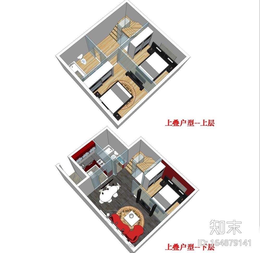 知名企业经纬项目户型研发（JPG+26页）cad施工图下载【ID:164879141】