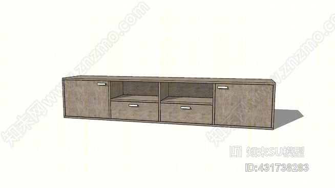 多佛middelhoog（电视）dressoir，dh4dSU模型下载【ID:431738283】