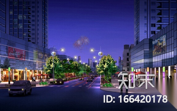 [湖南]湘潭岚霞路景观规划设计方案cad施工图下载【ID:166420178】