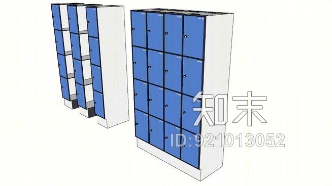 储物柜4-TLSU模型下载【ID:921013052】