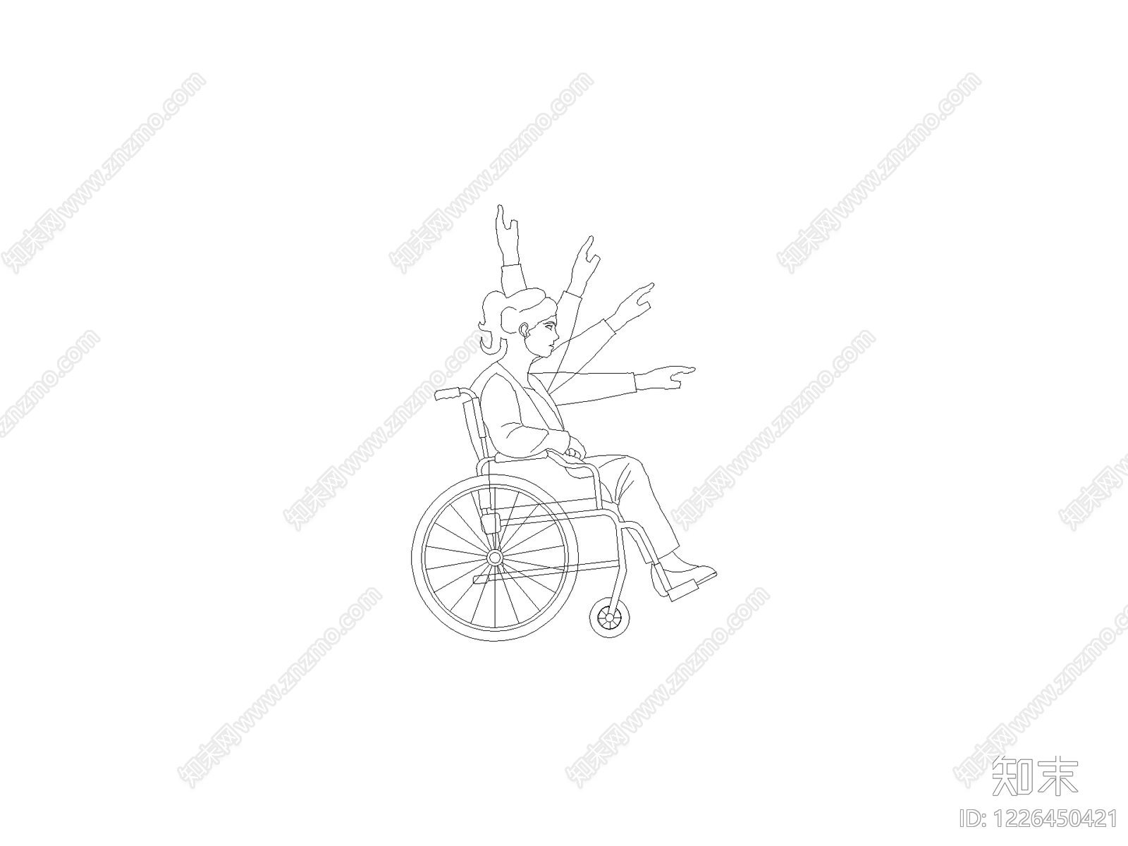 人物cad施工图下载【ID:1226450421】