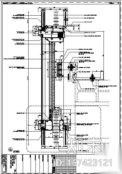 [英文]香港某幕墙节点构造详图cad施工图下载【ID:167423121】