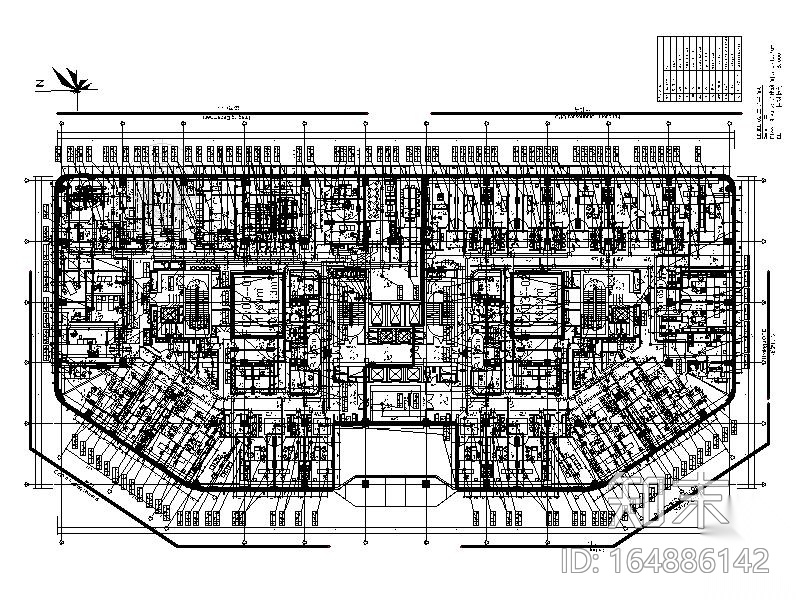 海口优联国际医院空调通风防排烟施工图设计施工图下载【ID:164886142】