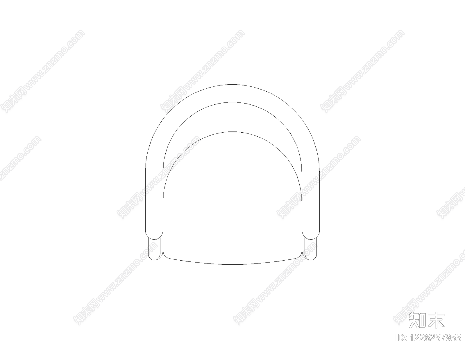 门cad施工图下载【ID:1226257955】
