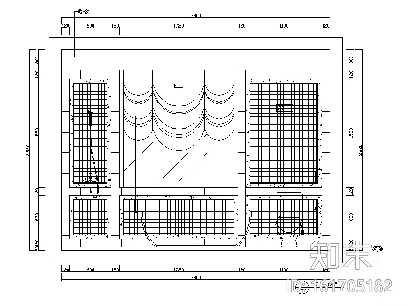 [河北]新古典别墅设计CAD施工图（含效果图）cad施工图下载【ID:161705182】