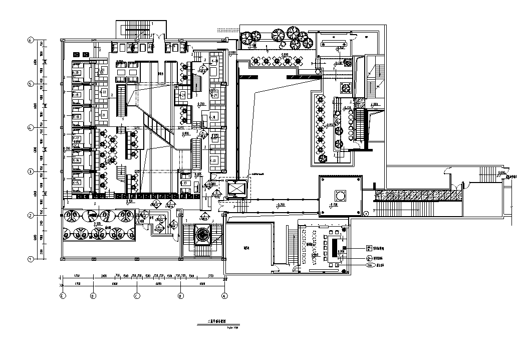 某酒吧详细室内装修设计施工图及效果图（59张图纸）cad施工图下载【ID:161792147】