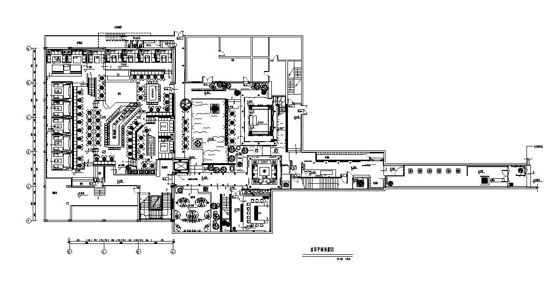 某酒吧详细室内装修设计施工图及效果图（59张图纸）cad施工图下载【ID:161792147】