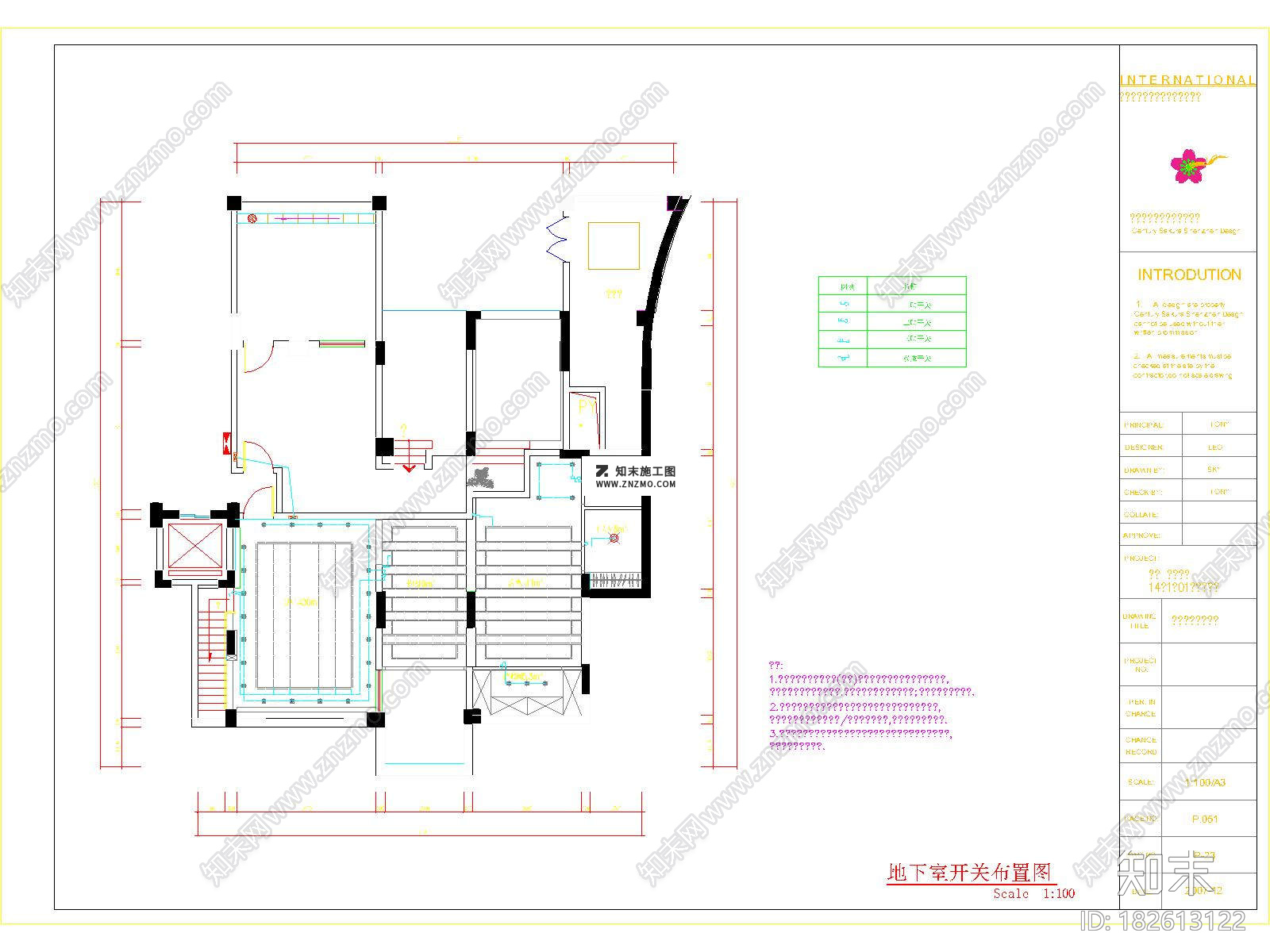 东南亚风格CAD建筑施工图效果图下载施工图下载【ID:182613122】