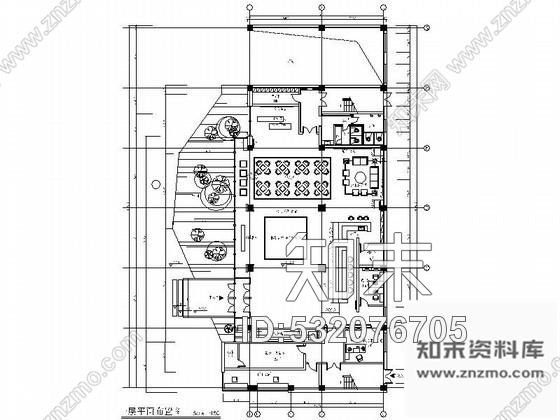施工图沈阳某经典售楼处办公室内装修图cad施工图下载【ID:532076705】