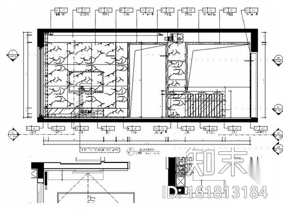 [惠州]现代风格温馨两居室样板间室内装修图（含效果）cad施工图下载【ID:161813184】