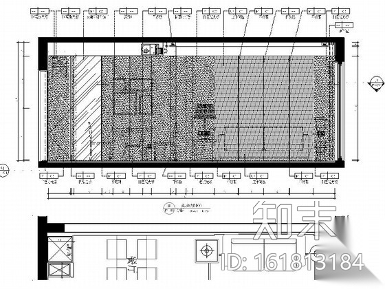 [惠州]现代风格温馨两居室样板间室内装修图（含效果）cad施工图下载【ID:161813184】