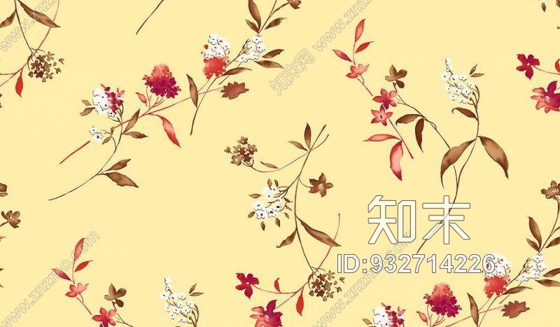 布纹-花布贴图下载【ID:932714226】