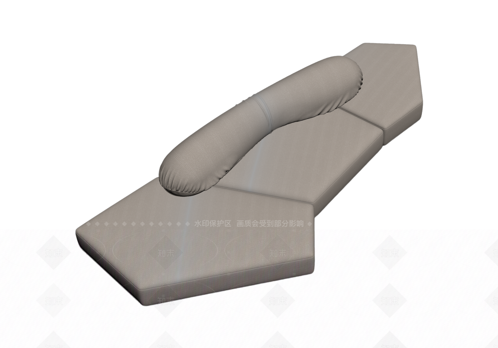 异形组合沙发3D模型下载【ID:1206201712】