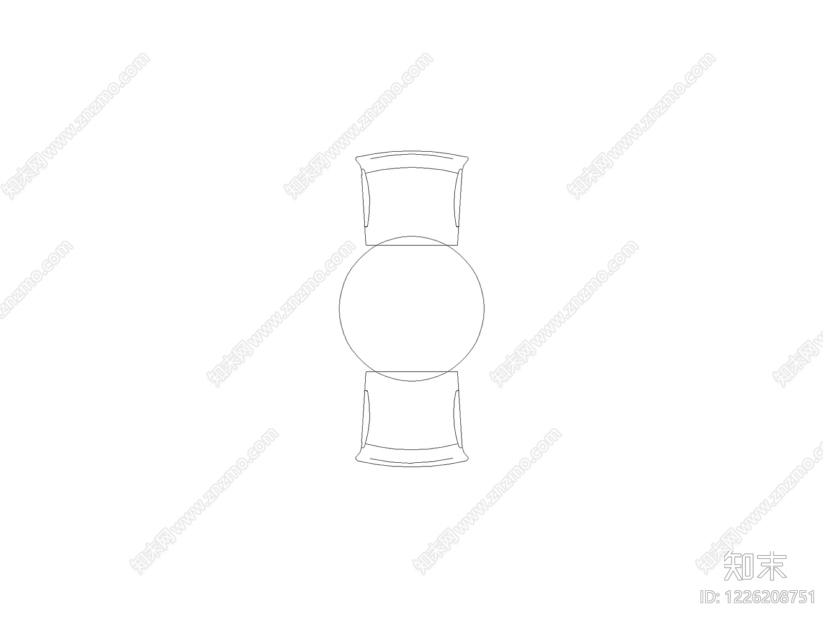 卫浴设施CAD图纸