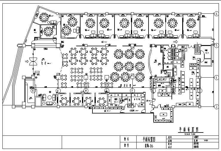 上海某大型知名酒店室内装修设计施工图（59张）cad施工图下载【ID:161848197】