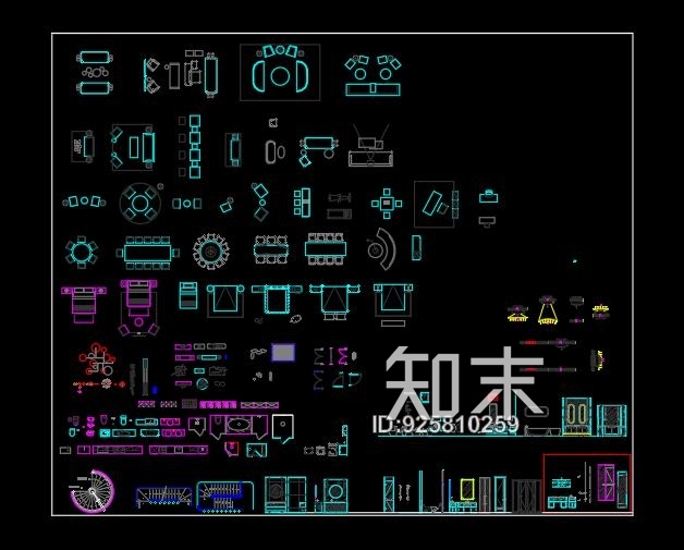特色CAD图库施工图下载【ID:925810259】