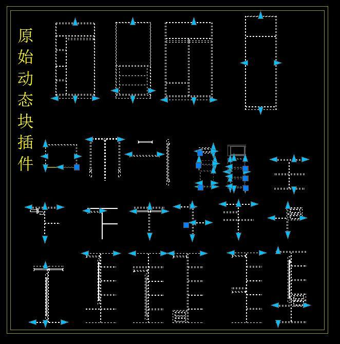 衣柜动态块施工图下载【ID:932986631】