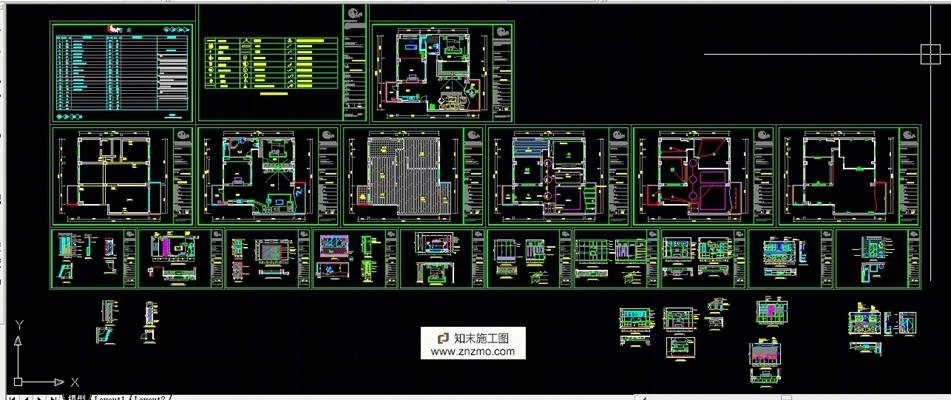 一套完整施工图施工图下载【ID:36891967】