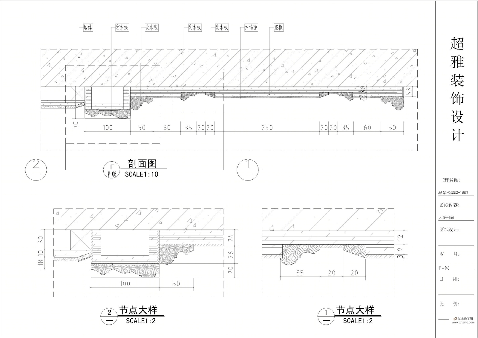 欧式新古典cad施工图下载【ID:36892869】