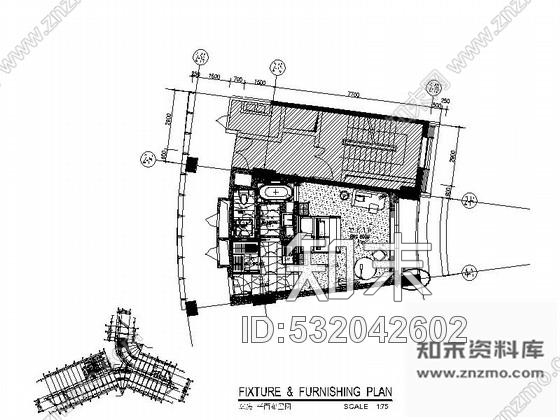 施工图深圳蛇口某国际大酒店K6房型客房室内装修图施工图下载【ID:532042602】