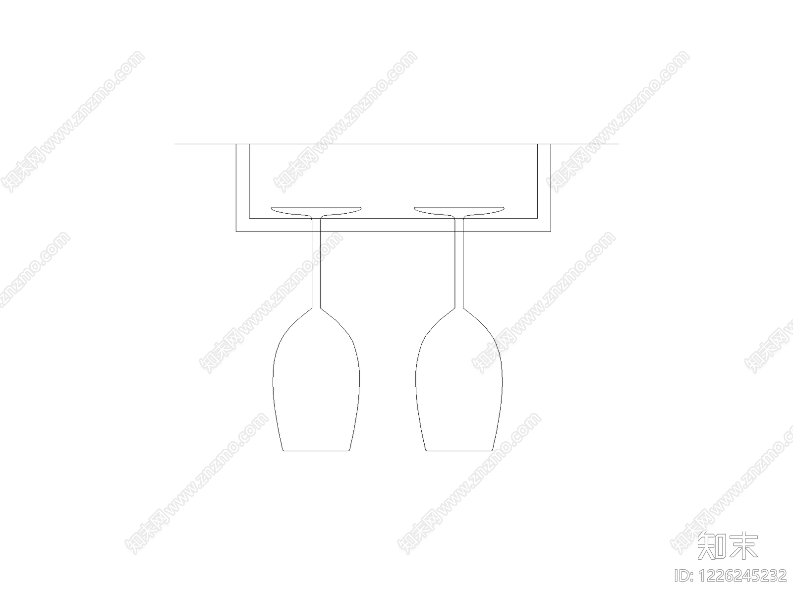 桌子CAD图纸