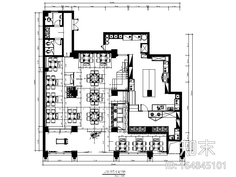 [福建]经典传统川派火锅店设计施工图（含效果图）施工图下载【ID:164845101】