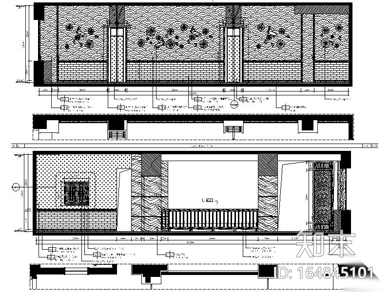 [福建]经典传统川派火锅店设计施工图（含效果图）施工图下载【ID:164845101】