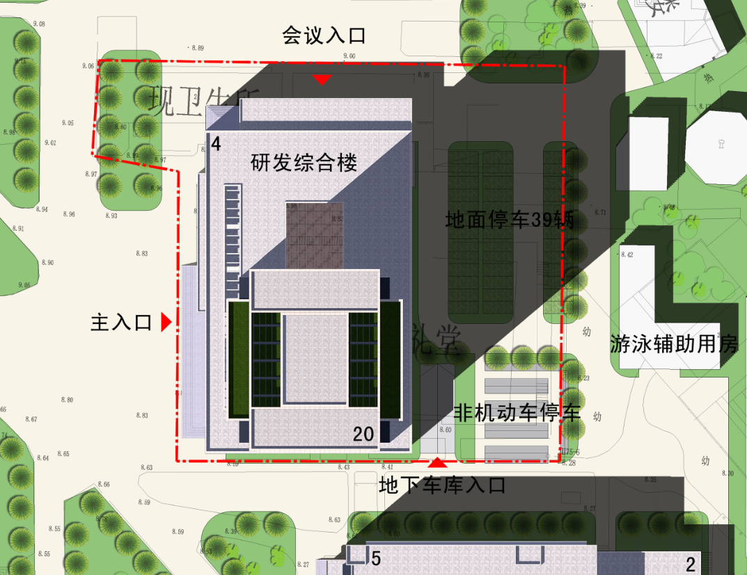 [江苏]高校高层综合科技教研楼建筑方案图施工图下载【ID:149933184】