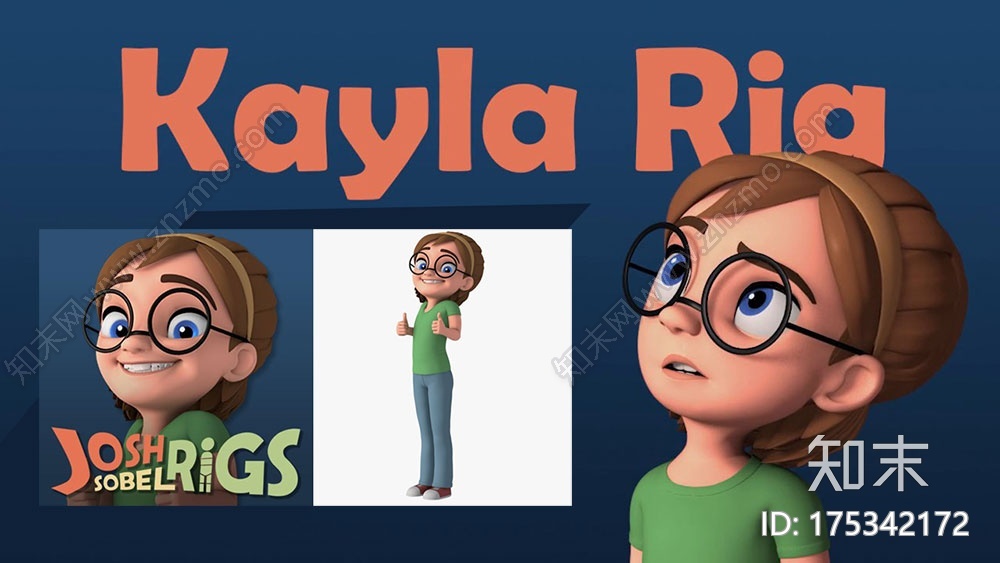 小孩CG模型下载【ID:175342172】