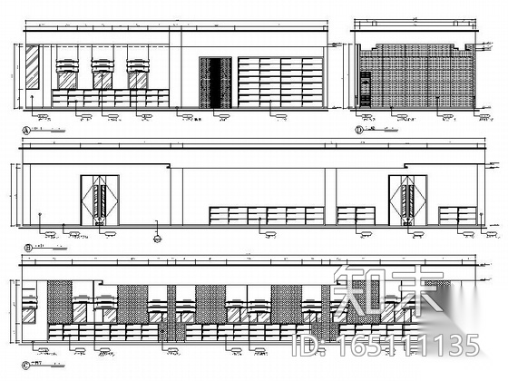 [无锡]五星级重点中学现代行政综合楼装修施工图（含效果...施工图下载【ID:165111135】