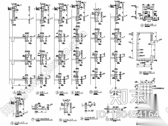 30层剪力墙结构cad施工图下载【ID:180454164】