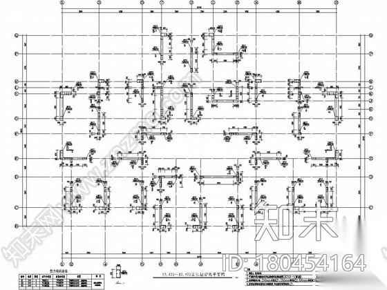 30层剪力墙结构cad施工图下载【ID:180454164】