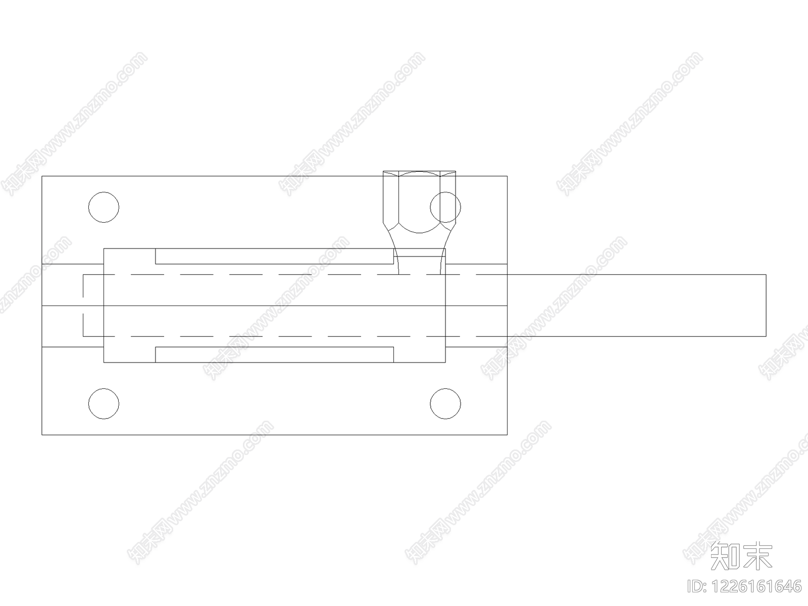 五金管件cad施工图下载【ID:1226161646】