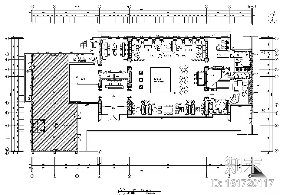 [沈阳]美的时代城售楼处设计施工图及效果图cad施工图下载【ID:161720117】
