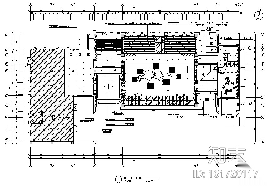 [沈阳]美的时代城售楼处设计施工图及效果图cad施工图下载【ID:161720117】