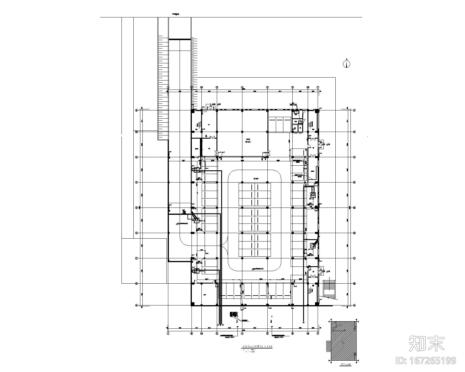 贵州省外国语学校给排水施工图cad施工图下载【ID:167265199】