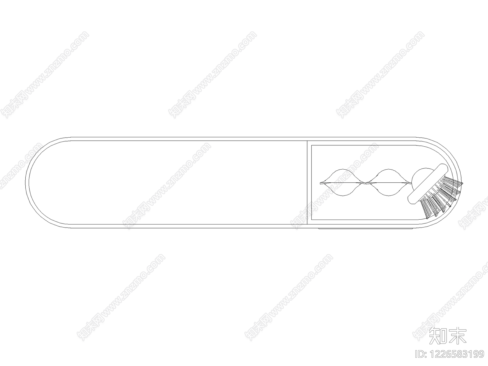 现代开关插座CAD图纸