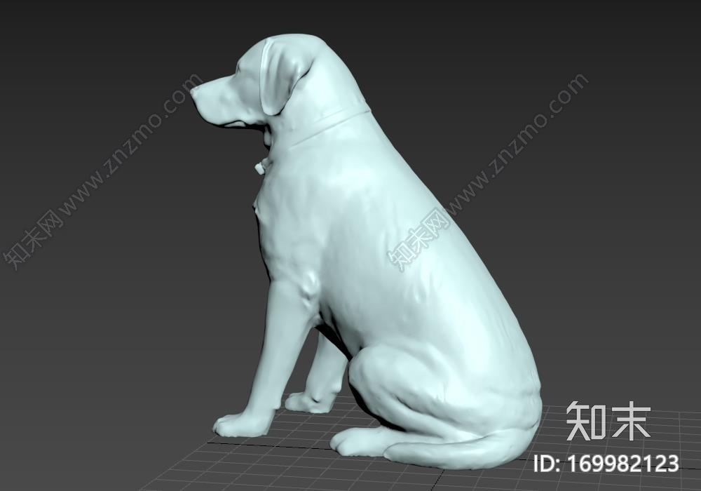 k金毛护卫犬3d打印模型下载【ID:169982123】