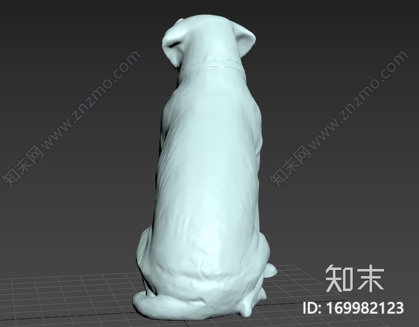 k金毛护卫犬3d打印模型下载【ID:169982123】