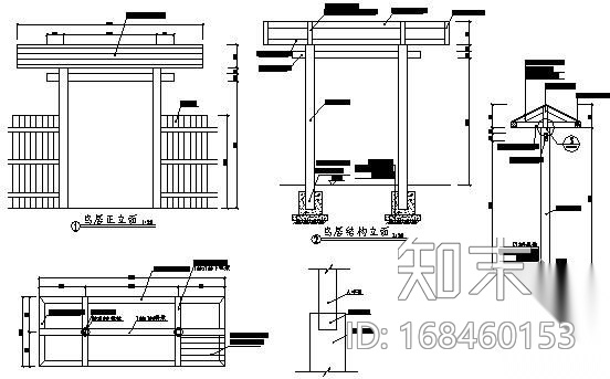 四川小区景观施工图全套施工图下载【ID:168460153】