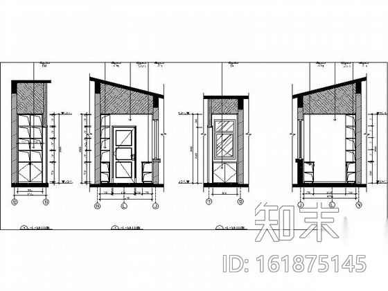 [重庆]花园洋房叠拼别墅室内装修CAD施工图（含效果）cad施工图下载【ID:161875145】