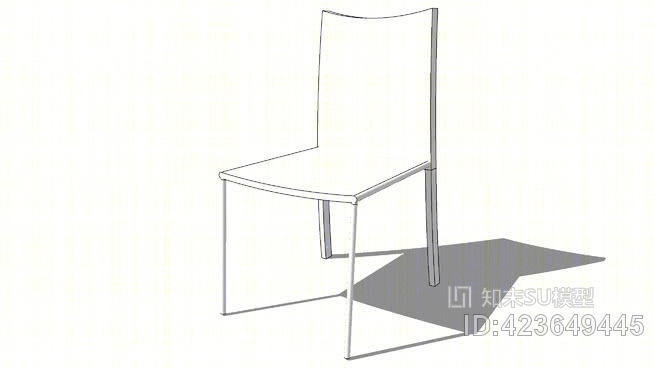 黑色的椅子特，房子的世界。第14630页，价格：79.99欧元SU模型下载【ID:423649445】