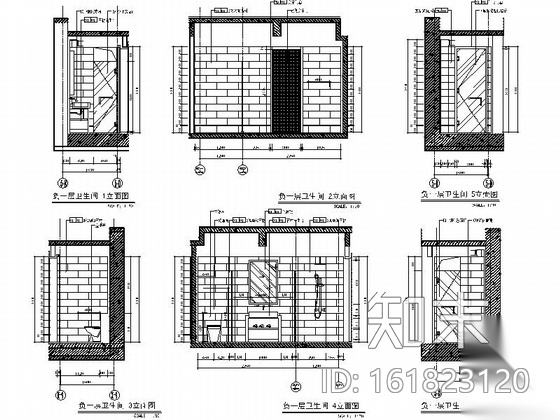 [广东]官宅双层别墅室内装饰设计CAD施工图cad施工图下载【ID:161823120】