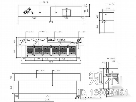 夜总会豪华套房包间设计装修图（含效果）cad施工图下载【ID:166010191】