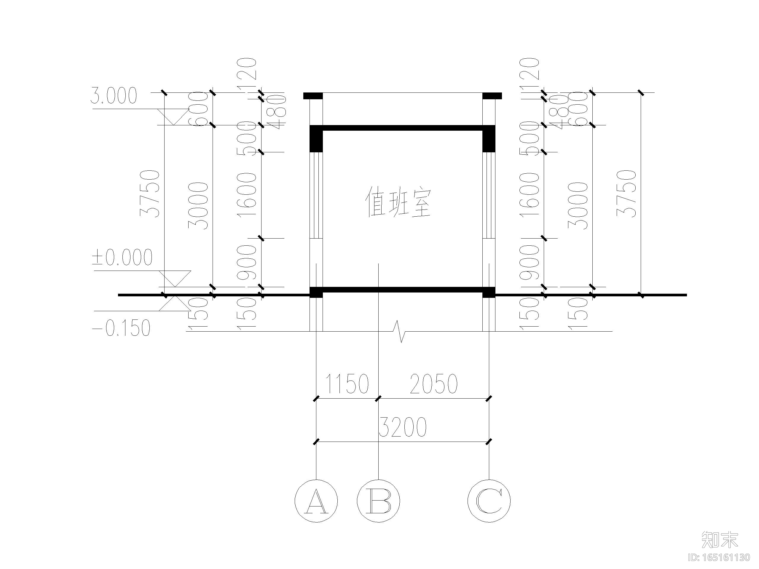 幼儿园大门建筑施工图_2018施工图下载【ID:165161130】